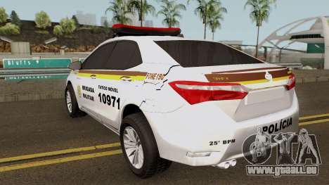 Toyota Corolla Brazilian Police (Patamo) pour GTA San Andreas