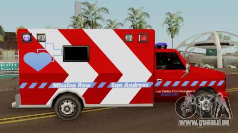 Ambulance: Mission Row San Andreas pour GTA San Andreas