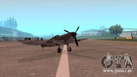 Rustler - Spitfire MK1 pour GTA San Andreas