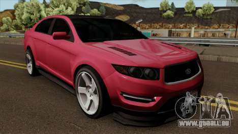 Ford Taurus (Interceptor style) 2012 für GTA San Andreas