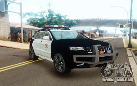 Jeep Grand Cherokee Police Edition pour GTA San Andreas
