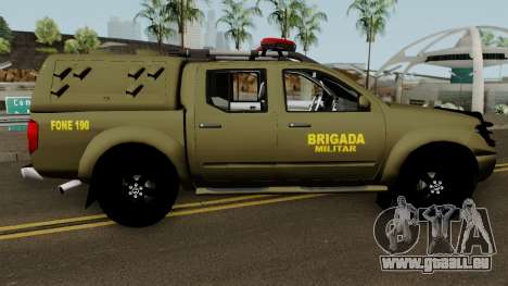 Nissan Frontier Brazilian Police (Verde) pour GTA San Andreas