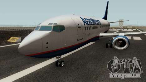 Boeing 737-300 Aeromexico für GTA San Andreas