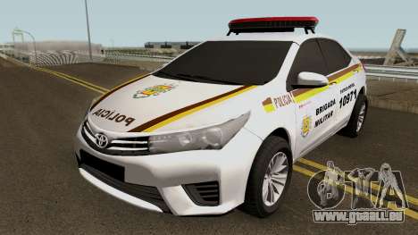 Toyota Corolla Brazilian Police (Patamo) für GTA San Andreas
