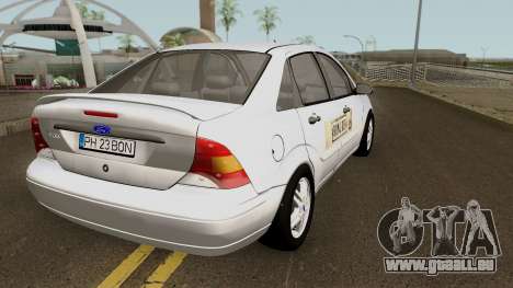 Ford Focus (Bonjour Bar Delivery Food) 2004 pour GTA San Andreas