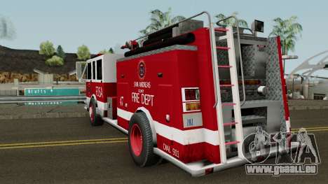 Firetruck Remastered pour GTA San Andreas