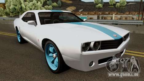 Dodge Challenger SRT Normal (Gauntlet) 2012 pour GTA San Andreas