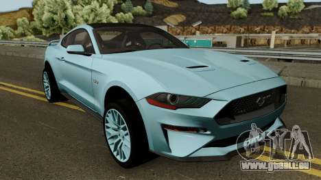 Ford Mustang GT 2018 für GTA San Andreas