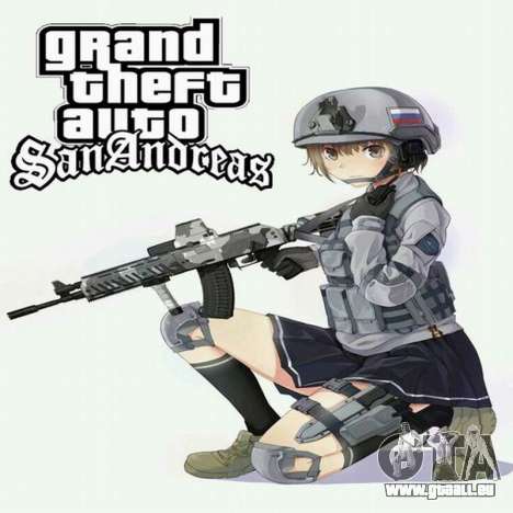 Neue loading screens anime für GTA San Andreas