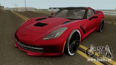 Chevrolet Corvette Z51 C7 2014 pour GTA San Andreas