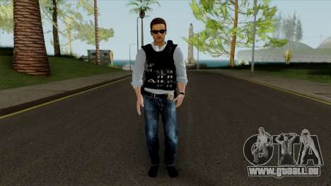 New Police Skin pour GTA San Andreas
