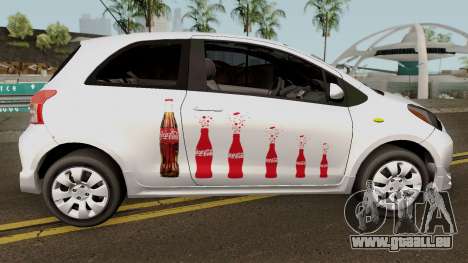 Toyota Yaris Coca-Cola 2008 für GTA San Andreas