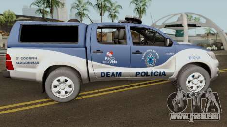 Toyota Hilux SRV 2016 DEAM COORPIN pour GTA San Andreas