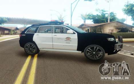 Jeep Grand Cherokee Police Edition pour GTA San Andreas