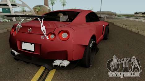 Nissan GT R35 (Rocket Bunny) Edition pour GTA San Andreas