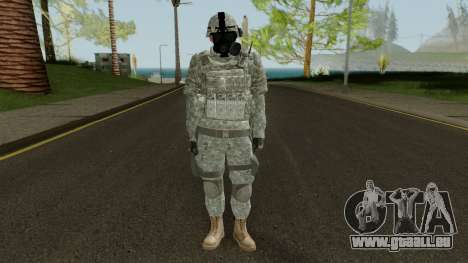 US Army ACU Skin (Gasmask) für GTA San Andreas