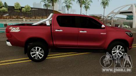Toyota Hilux SRX 4X4 2017 pour GTA San Andreas