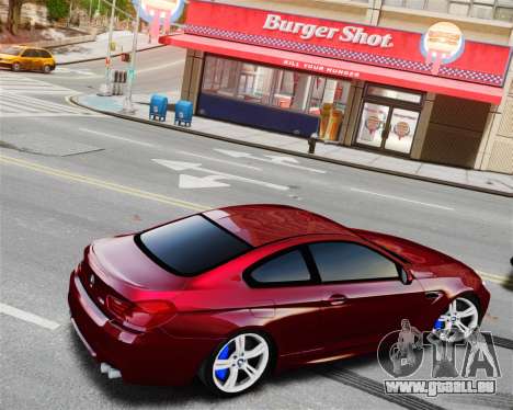 BMW M6 F13 pour GTA 4