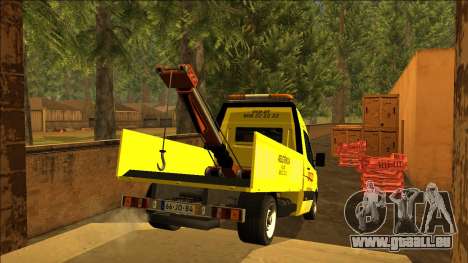 Volkswagen Crafter Portuguese Towtruck pour GTA San Andreas