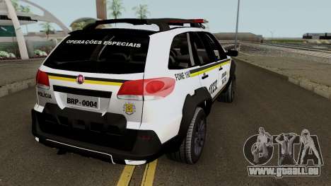 Fiat Palio Weekend Brazilian Police für GTA San Andreas