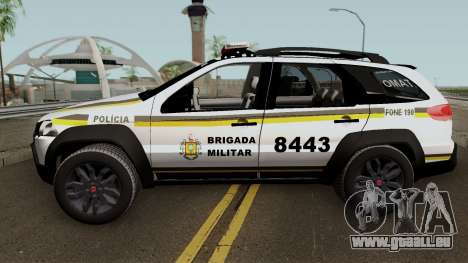 Fiat Palio Weekend Brazilian Police (Patamo) pour GTA San Andreas