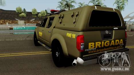 Nissan Frontier Brazilian Police (Verde) pour GTA San Andreas