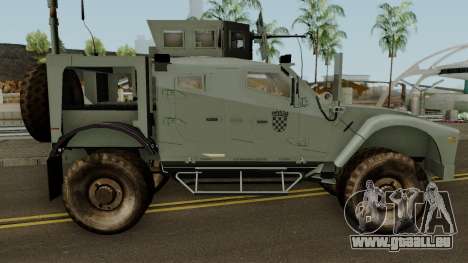 M-ATV Croatian Army für GTA San Andreas