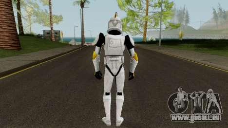 Clone Trooper Yellow (Star Wars The Clone Wars) für GTA San Andreas