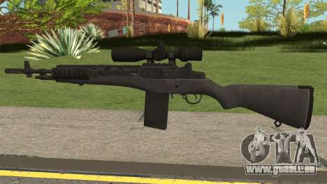 COD-MWR M14 Sniper pour GTA San Andreas