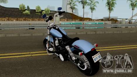 Harley-Davidson FXDB - Dyna Street Bob 2017 pour GTA San Andreas