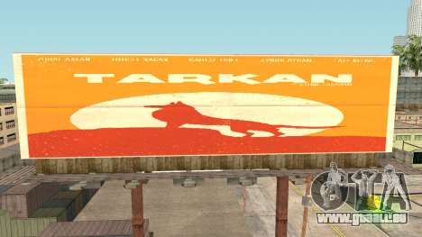 Turkish Billboard and Posters pour GTA San Andreas