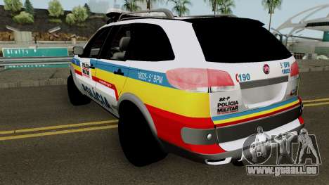 Fiat Palio Weekend Trekking 2012 PMMG pour GTA San Andreas