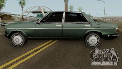 Admiral (Mercedes-Benz 280E Style) Low Poly pour GTA San Andreas