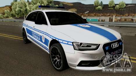 Audi A4 Avant Serbian Police für GTA San Andreas