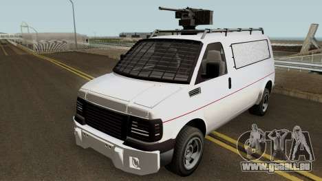 Vapid Speedo Custom And Armored GTA V IVF pour GTA San Andreas