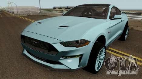 Ford Mustang GT 2018 für GTA San Andreas