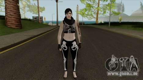 Female GTA Online Halloween Skin 2 pour GTA San Andreas