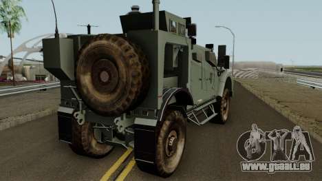 M-ATV Croatian Army pour GTA San Andreas