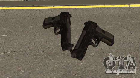 COD-MWR Beretta M9 für GTA San Andreas