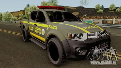 Mitsubishi L200 Brazilian Police (CHOQUE) pour GTA San Andreas
