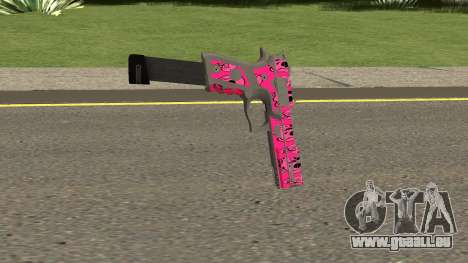 GTA Online Gunrunning Pistol MK.II Pink Skull für GTA San Andreas