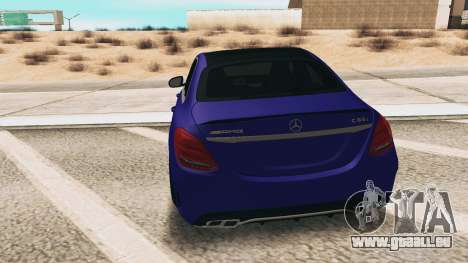 Mercedes-Benz C63S AMG pour GTA San Andreas