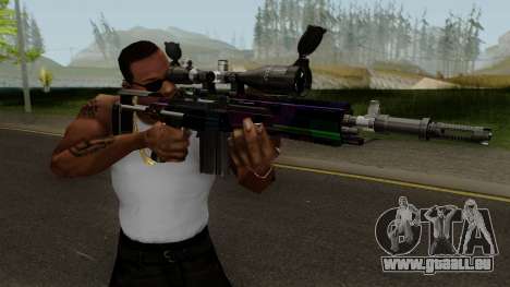 Rainbow Sniper Rifle pour GTA San Andreas