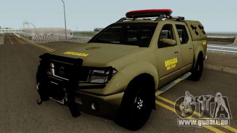 Nissan Frontier Brazilian Police (Verde) für GTA San Andreas