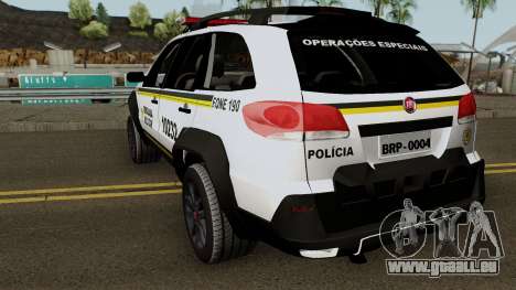 Fiat Palio Weekend Brazilian Police pour GTA San Andreas