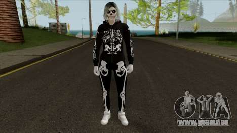 Female GTA Online Halloween Skin 1 für GTA San Andreas