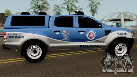 Ford Ranger 2014 - CIPM Serra Dourada für GTA San Andreas