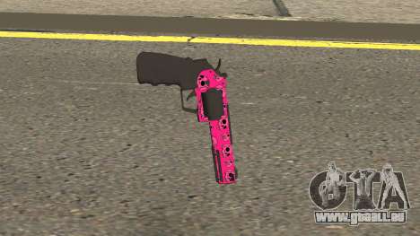GTA Online Heavy Revolver Mk.2 Pink Skull pour GTA San Andreas