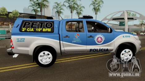 Toyota Hilux PETO CIA Jequie für GTA San Andreas