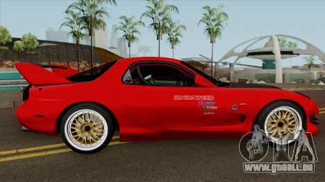 Mazda RX-7 FD3s Touge Warrior Red Brother pour GTA San Andreas